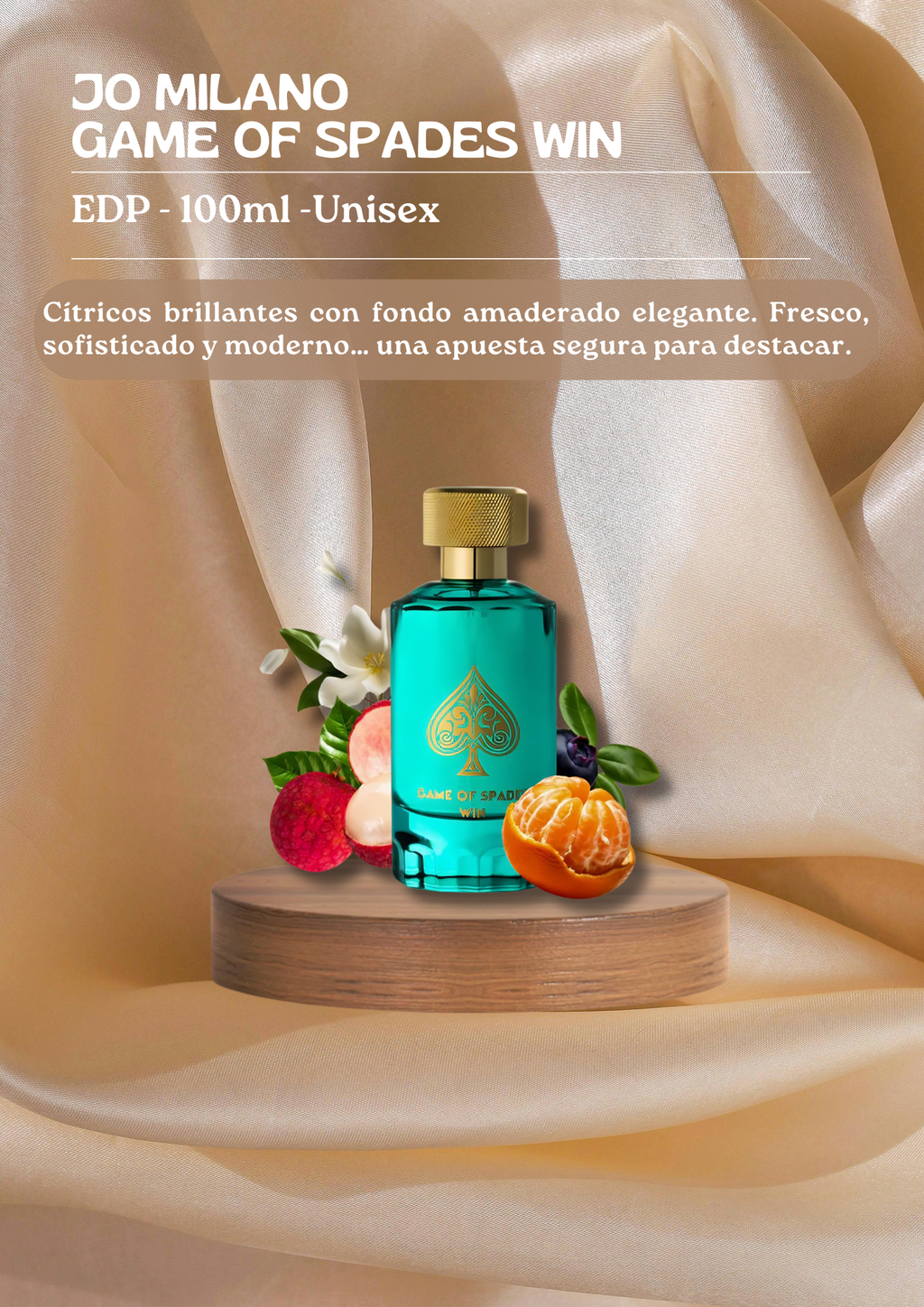 Jo Milano Game of Spades Win 100ml Unisex